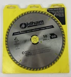 Oldham 10060TP Circular Saw Blade 10" 7000RPM. Fixed Price $20.00.