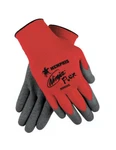 Mcr Safety Ninja Coated-palm Gloves, Large, Gray/red N9680L. Fixed Price $11.99.