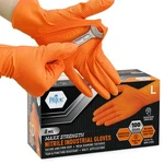 Med Pride 8 Mil Nitrile Gloves Heavy Duty Orange Disposable Diamond Grip 200CT. Fixed Price $120.05.