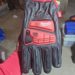 Milwaukee Tool 48-22-8784 Work Gloves, Shirred Slip-on Cuff, Keystone Thumb,. Fixed Price $15.00.