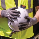 Klein Tools 60589, Knit Dipped Gloves, Cut Level A4, Touchscreen, Large, 2-PAIR. Fixed Price $19.46.
