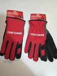 Two Pair Craftsman Speed Cuff Utility Gloves Size Large - CMMT14190. Fixed Price $17.99.