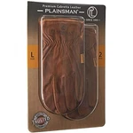 Plainsman Premium Cabretta Brown Leather Gloves, 2 Pairs, Large. Fixed Price $36.95.