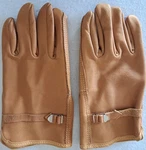Men's Mid West Leather Gloves Lt Brown W/ Buckle Large Nwot. Fixed Price $16.99.