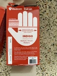 Medicom Vulcan Nitrile Gloves Indigo 150CT Latex-free, Powder-free, Food Safe. Fixed Price $6.00.