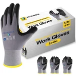 3 Pairs Gloves With Grip For Cleaning Garden Mechanic Fishing Working Ni.... Fixed Price $13.08.