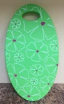 Tommyco OP888 Envirofriendly Safe Foam Green Floral Garden Kneeler. Fixed Price $19.79.