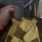 Klein Tools 60604 Cowhide Leather Gloves, Large. Fixed Price $19.00.