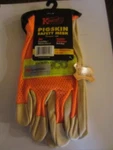 Kinco 909 Pigskin Safety Mesh Work Gloves Men's Medium Unlined Nwt (12 Pair). Fixed Price $119.00.