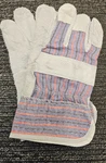 (5 Pairs) Rn 78747 Leather Palm Work Gloves Large / Polyester. Fixed Price $20.03.