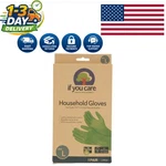 Ambidextrous Latex Gloves Large Reusable, Waterproof, Ideal For Kitchen Tasks. Fixed Price $10.99.