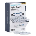 Bausch & Lomb Sight Savers Premoistened Lens Cleaning Tissues, 8" 5", 100/BOX. Fixed Price $21.70.