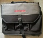 Craftsman Black Computer Travel Shoulder Bag With Strap 14" By 11 See Pics. Fixed Price $19.95.