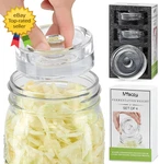 4-PACK Of Fermentation Glass Weights With Easy Grip Handle For Great Wide Mouth. Fixed Price $16.54.