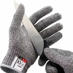 6 Pairs Cut Resistant Safety Gloves Level 5 EN388 Kitchen Work Protection. Fixed Price $19.99.