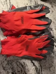 Grease Monkey Nitrile Coated Work Gloves 11 Pairs Size Large Red Black Big Time. Fixed Price $18.00.