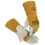 Caiman 1868 Welding Gloves, Gauntlet Cuff, Wing Thumb, Premium Goatskin, M,. Fixed Price $58.11.