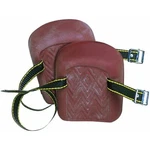 Clc Custom Leathercraft 317 Molded Natural Rubber Kneepads, Single Strap Brown. Fixed Price $12.95.