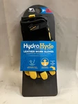 3 Pair Pack Size Hydahyde Medium Goatskin Leather Palm Gloves. Fixed Price $19.95.