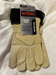 Wolverine Work Gloves Size Medium Construction Carpentry Leather Palm Patch. Fixed Price $6.99.