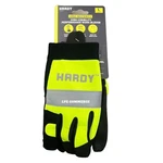 Hardy Hi-visibility Performance Mechanic Work Gloves Blackgreen Reflective Large. Fixed Price $8.00.