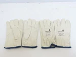 12 Pairs Of Global CR3200-10(XL) Premium Cow Grain Gloves Cut Level A4. Fixed Price $69.99.