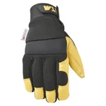 Wells Lamont 3223XL Black/yellow Cowhide Leather Men's Winter Gloves X-large. Fixed Price $24.49.