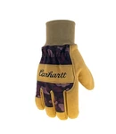 New Carhartt Women's Camo Work Gloves, Deep Wine 1 Pair Suede/duck - Small. Fixed Price $19.99.