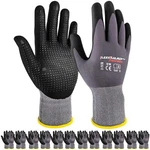 Tuglow Safety Work Gloves Extra Micro-foam Nitrile COATED-12 Pairs / Dots. Fixed Price $31.99.