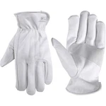 Wells Lamont Xl Goatskin Leather Driver Pearl Gray Gloves. Fixed Price $18.95.