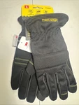 Sz Lg Firm Grip Winter Utility Black Gloves 3M Thinsulate Liner Touch Screen. Fixed Price $5.00.