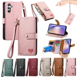 For Samsung Galaxy M53 5G M40S F23 Leather Wallet Phone Case With Wrist Strap. Fixed Price $14.85.
