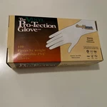 100PC The Protection Disposable Vinyl Pvc Gloves Box- Size: M. Powder Free. Fixed Price $9.74.