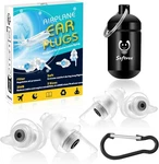 Softvox Airplane Pressure-relief Ear Plugs Pairs, 25 Db Noise Reduction. Fixed Price $10.15.