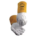 Caiman 1600-5 Welding Gloves, Gauntlet Cuff, Straight Thumb, Premium. Fixed Price $14.59.