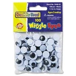Creativity Street Wiggle Eye - 100 Piece Black (344602). Fixed Price $23.82.