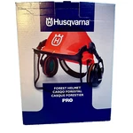 Husqvarna Forest Helmet W/visor, Hearing Protectors, Neck Guard #5777646-01. Fixed Price $119.95.