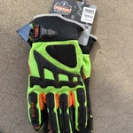 Ergodyne Anti-vibration Gloves, Large Synthetic Leather Palm Material. Fixed Price $35.00.