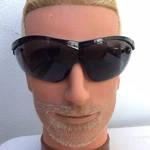 New Qty Of Crews ST112 Storm Safety Glasses Black Frame Grey Lens Gray Wraparo. Fixed Price $9.00.