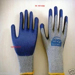 240 Pairs Premium Blue Latex Rubber Coated Palm Work Gloves. Fixed Price $175.00.