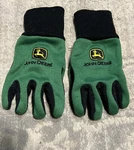 John Deere Boys Youth Size Cotton Grip Gloves Green Black. Fixed Price $14.72.