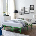 Modway Horizon Stainless Steel Full Metal Bed Frame Green. Fixed Price $112.99.