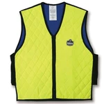 Ergodyne 12536 #6665 Evaporative Cooling Vest Xxl Hv Lime V-neck Zip. Fixed Price $43.01.