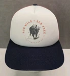 Territory Run Co Hat Bison Logo Wild Free Foam Snapback Trucker Cap. Fixed Price $19.52.