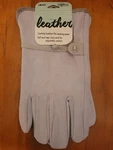 Men's (large) Cowhide Leather Work / Rider Gloves Cinch Wrist Midwest Great Deal. Fixed Price $10.00.