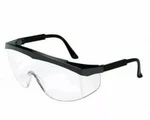 2 Pairs Mcr Safety SS110 Stratos Glasses Black Frame And Clear Shooting. Fixed Price $14.00.