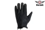 Black Motorcycle Biker Full Finger Naked Cowhide Leather Zipper Gloves. Fixed Price $21.99.