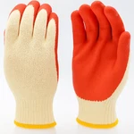 3106-10 String Knit Palm, Latex Dipped Nitrile Coated Work Gloves. Fixed Price $12.42.