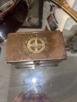 Vintage Msa Mine Safety Appliances Co. Industrial Steel Box Od Green. Fixed Price $33.00.