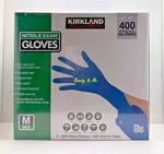 Kirkland Signature Nitrile Exam Gloves ** Size 400 Count Latex-free. Fixed Price $34.99.